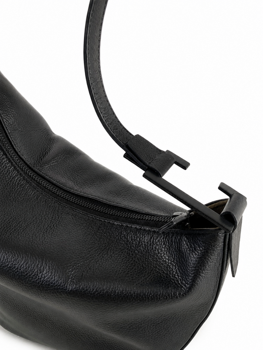 Bolsa Oráculo | Média | Preta e Metal Preto