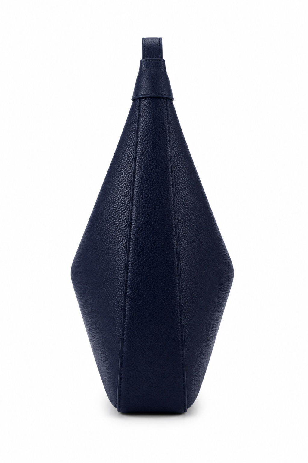 Bolsa Oráculo | Média | Azul Marinho e Metal Prata